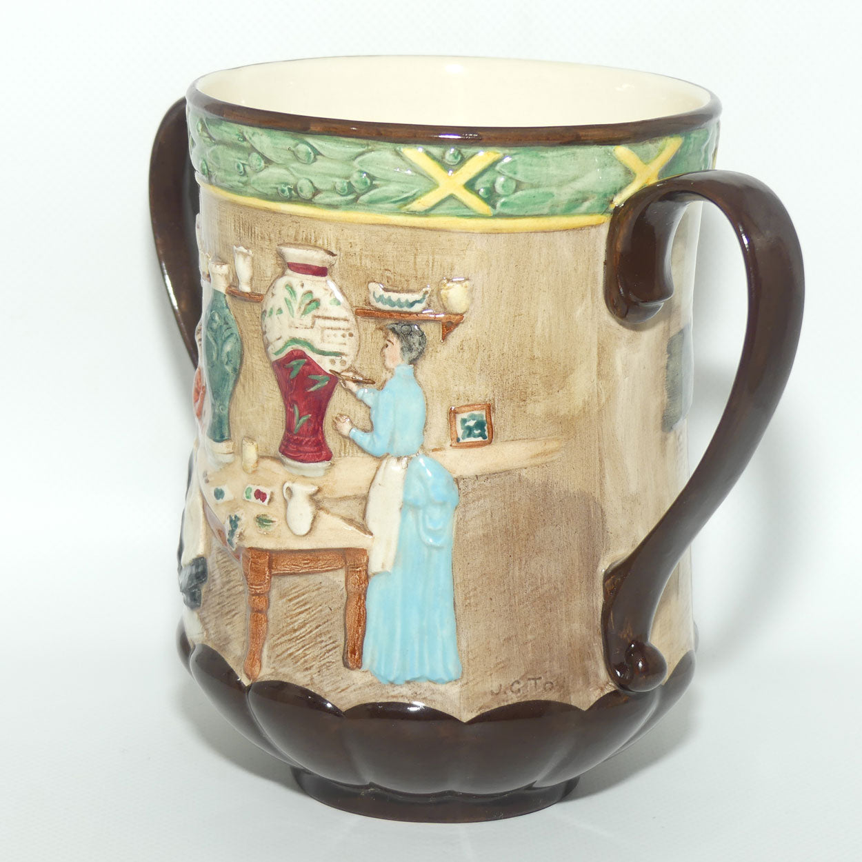 Royal Doulton Pottery in the Past Loving Cup | #1