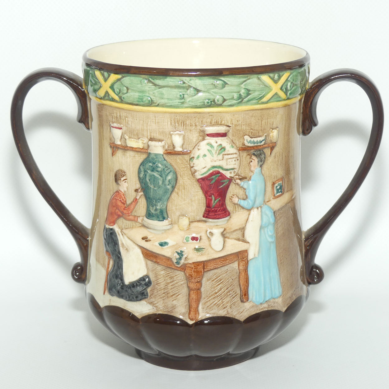 Royal Doulton Pottery in the Past Loving Cup | #1