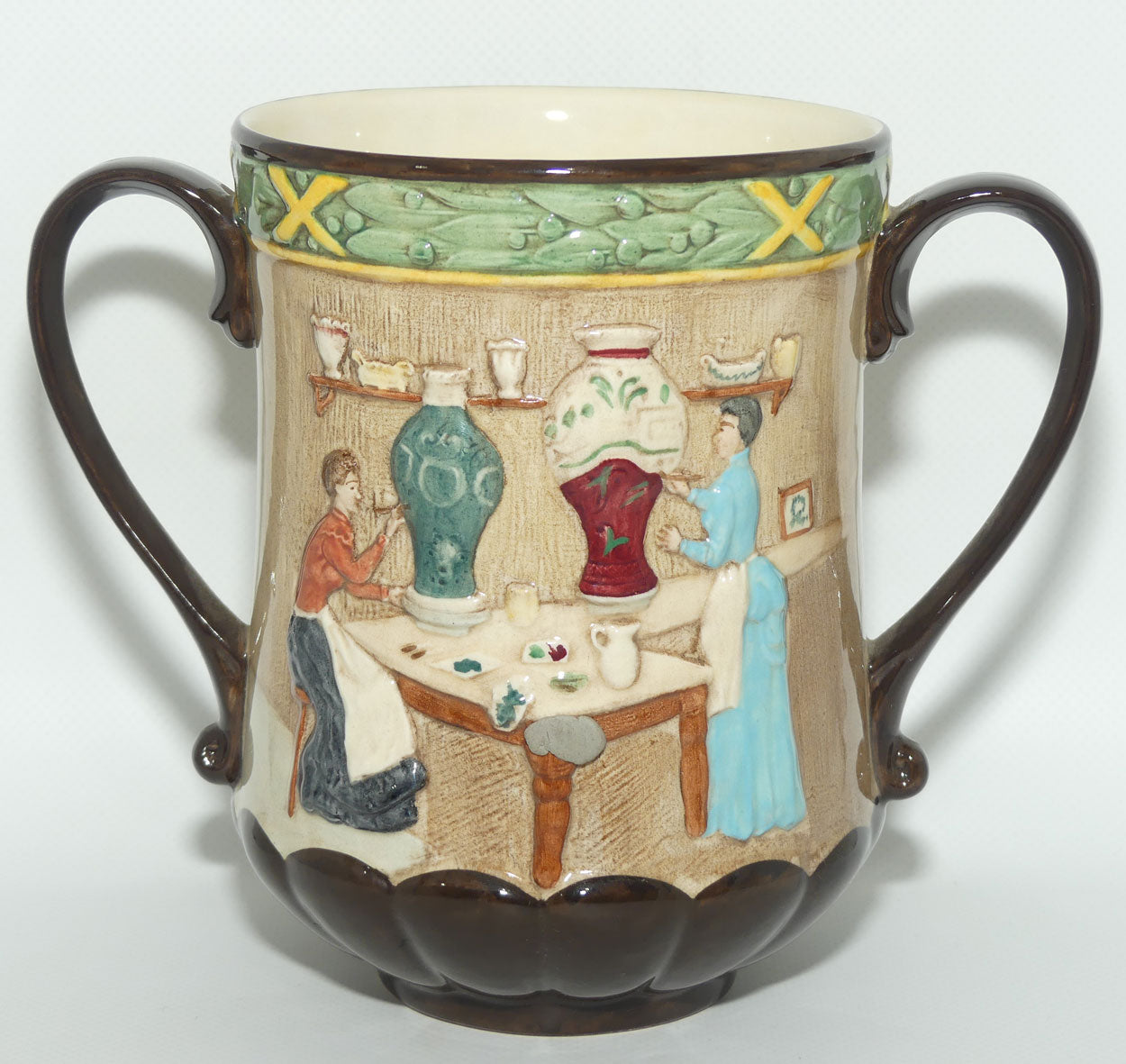 Royal Doulton Pottery in the Past Loving Cup | #2