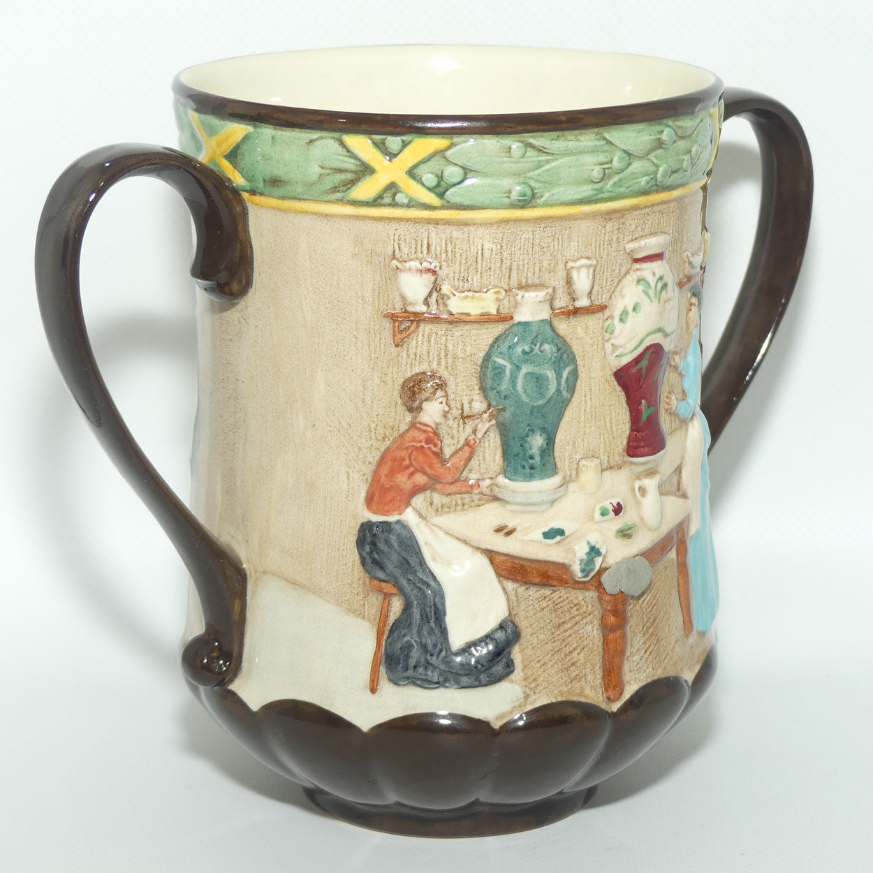 Royal Doulton Pottery in the Past Loving Cup | #2