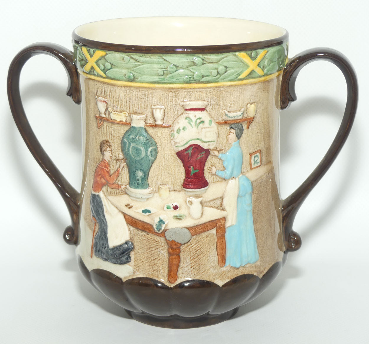Royal Doulton Pottery in the Past Loving Cup | #2