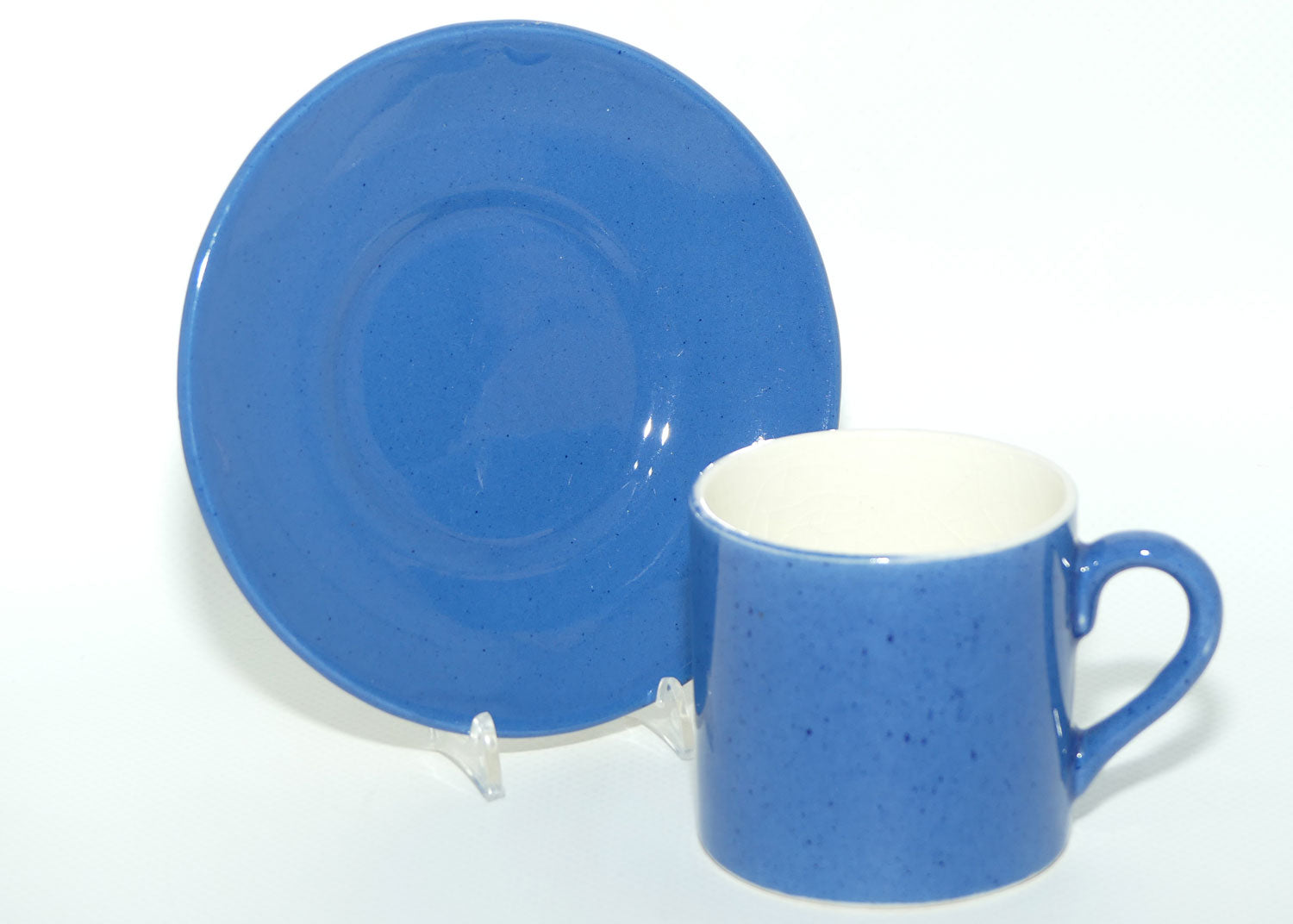 Moorcroft Powder Blue demi tasse duo | #1
