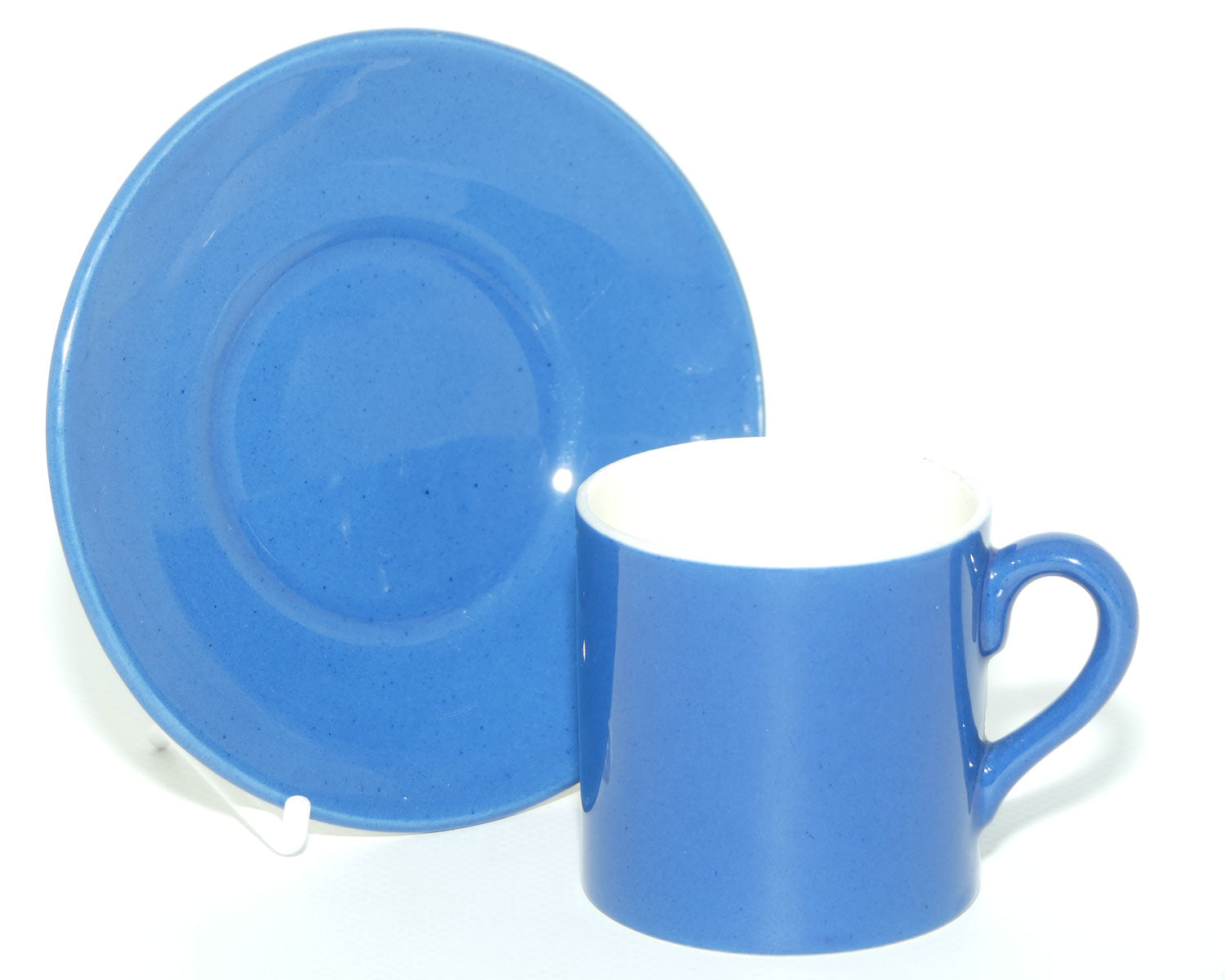Moorcroft Powder Blue demi tasse duo