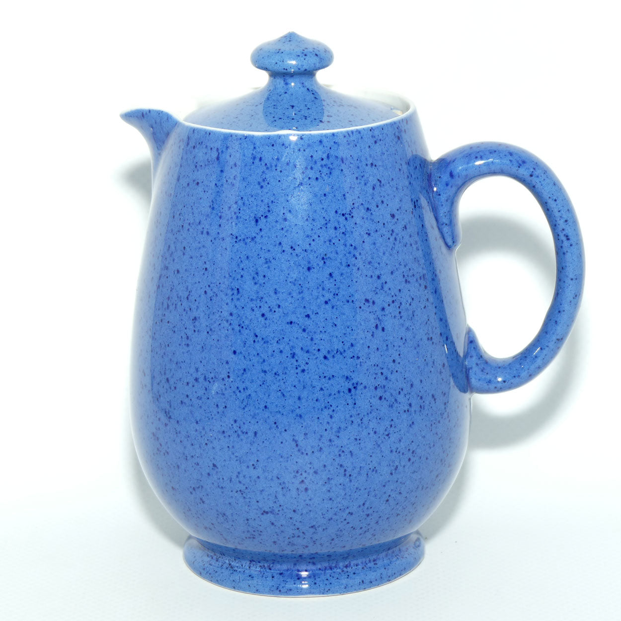 Moorcroft Powder Blue jug | Fitted Lid | 13.5cm tall