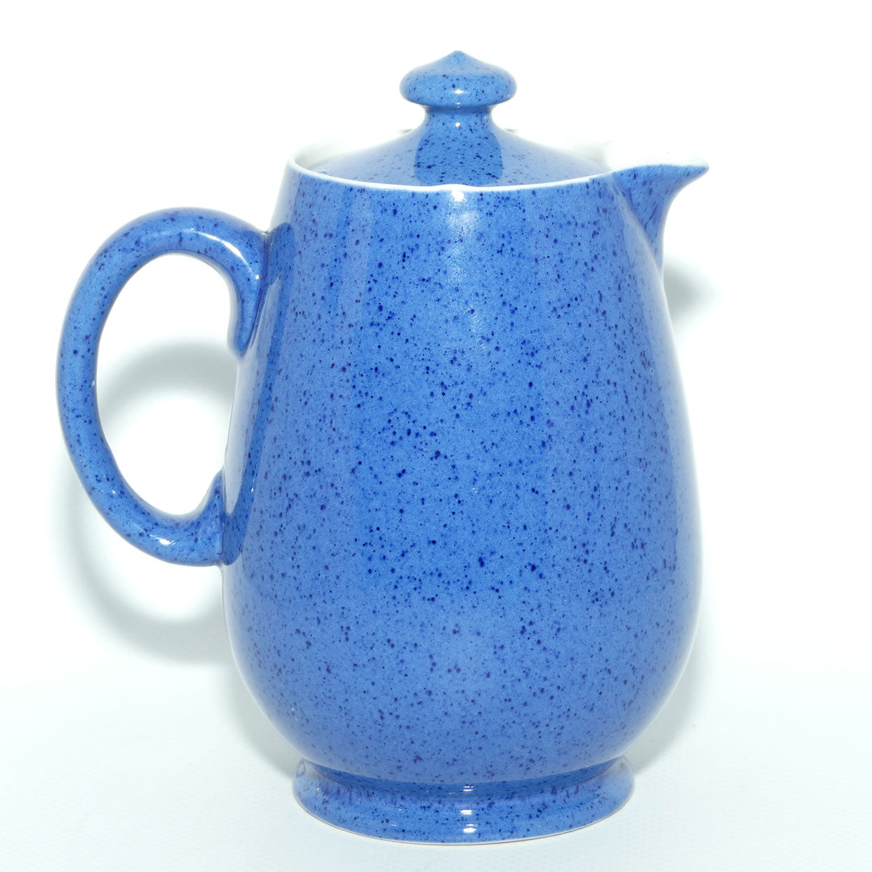 Moorcroft Powder Blue jug | Fitted Lid | 13.5cm tall
