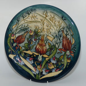 Moorcroft Pottery | Prairie Summer 783/14 charger | Rachel Bishop