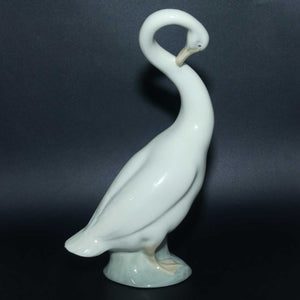 Nao by Lladro figure Long Neck Duck | Preening | Tall