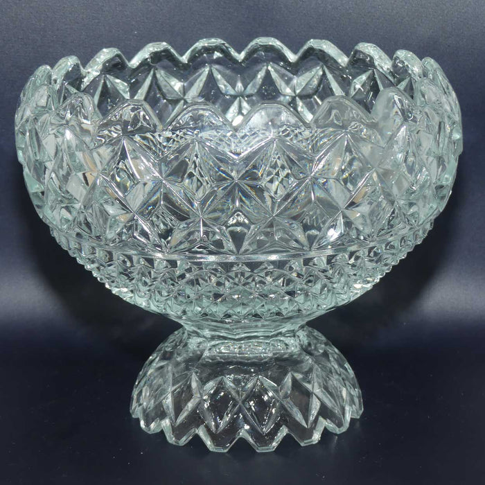 EAPG | Early American Pressed Glass footed bowl