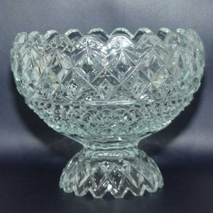 EAPG | Early American Pressed Glass footed bowl