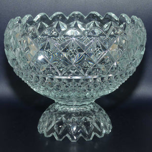 EAPG | Early American Pressed Glass footed bowl