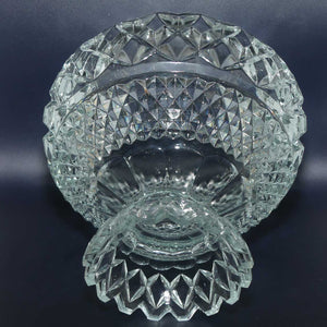 EAPG | Early American Pressed Glass footed bowl