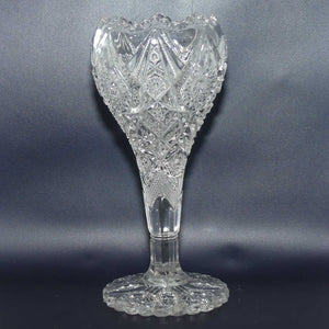 EAPG | Early American Pressed Glass Footed Chalice vase