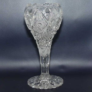 EAPG | Early American Pressed Glass Footed Chalice vase