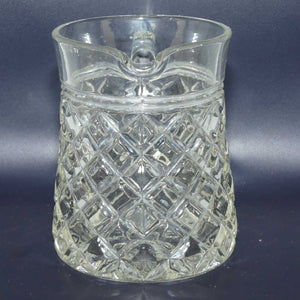 EAPG | Early American Pressed Glass diamond pattern water jug