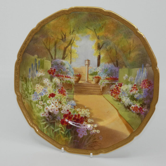 Royal Doulton hand painted Sundial at Woodside plate (Price) #2