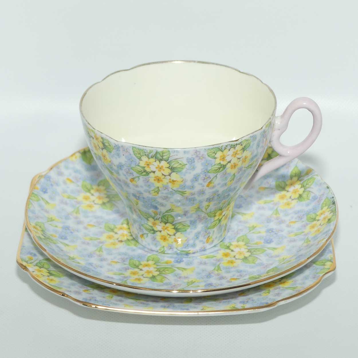 Shelley Cambridge shape Primrose Chintz trio | 13597