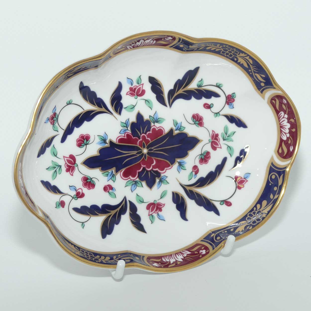 Royal Worcester oval dish | Prince Regent pattern | 15cms wide