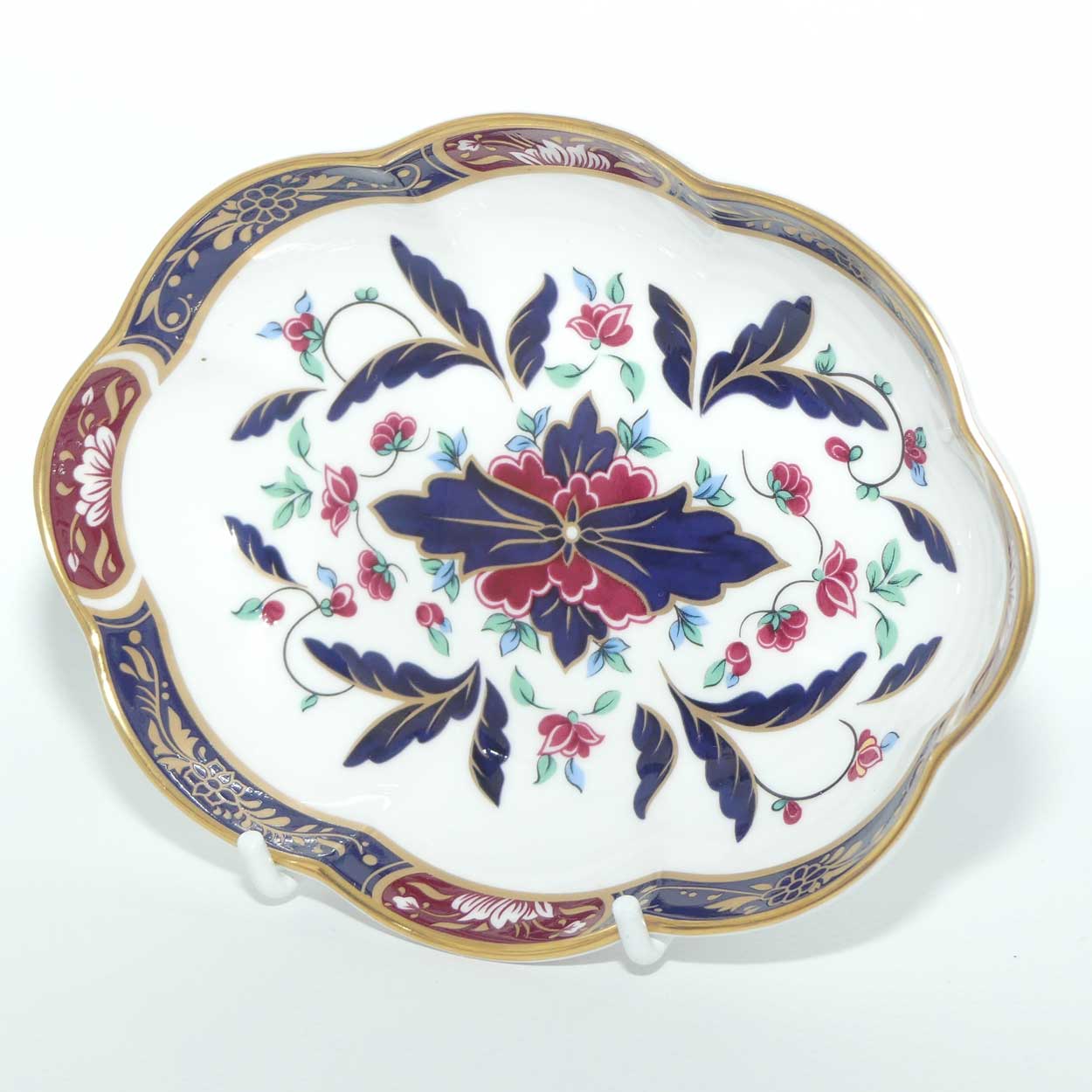 Royal Worcester oval dish | Prince Regent pattern | 15cms wide