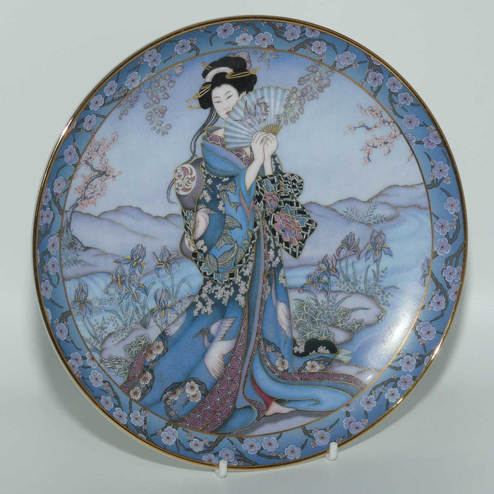 Royal Doulton Flower Maiden plate by Marty Noble | Princess of the Iris