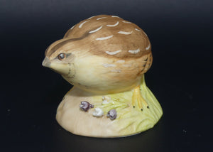 Aynsley Wild Bird series Quail figure