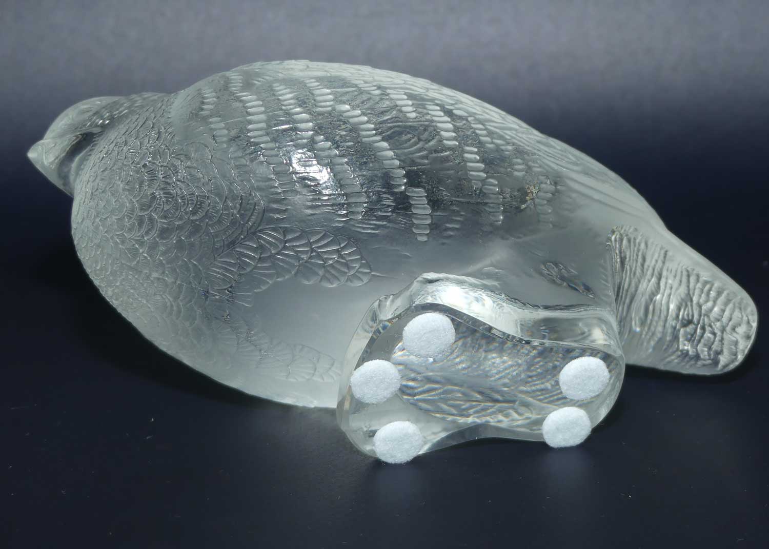 Lalique France Perdrix Quail figure