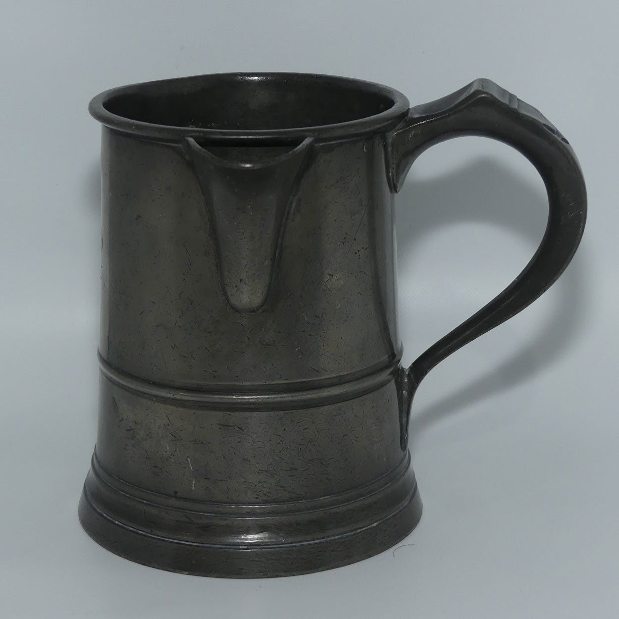 19th Century Pewter Quart Measure