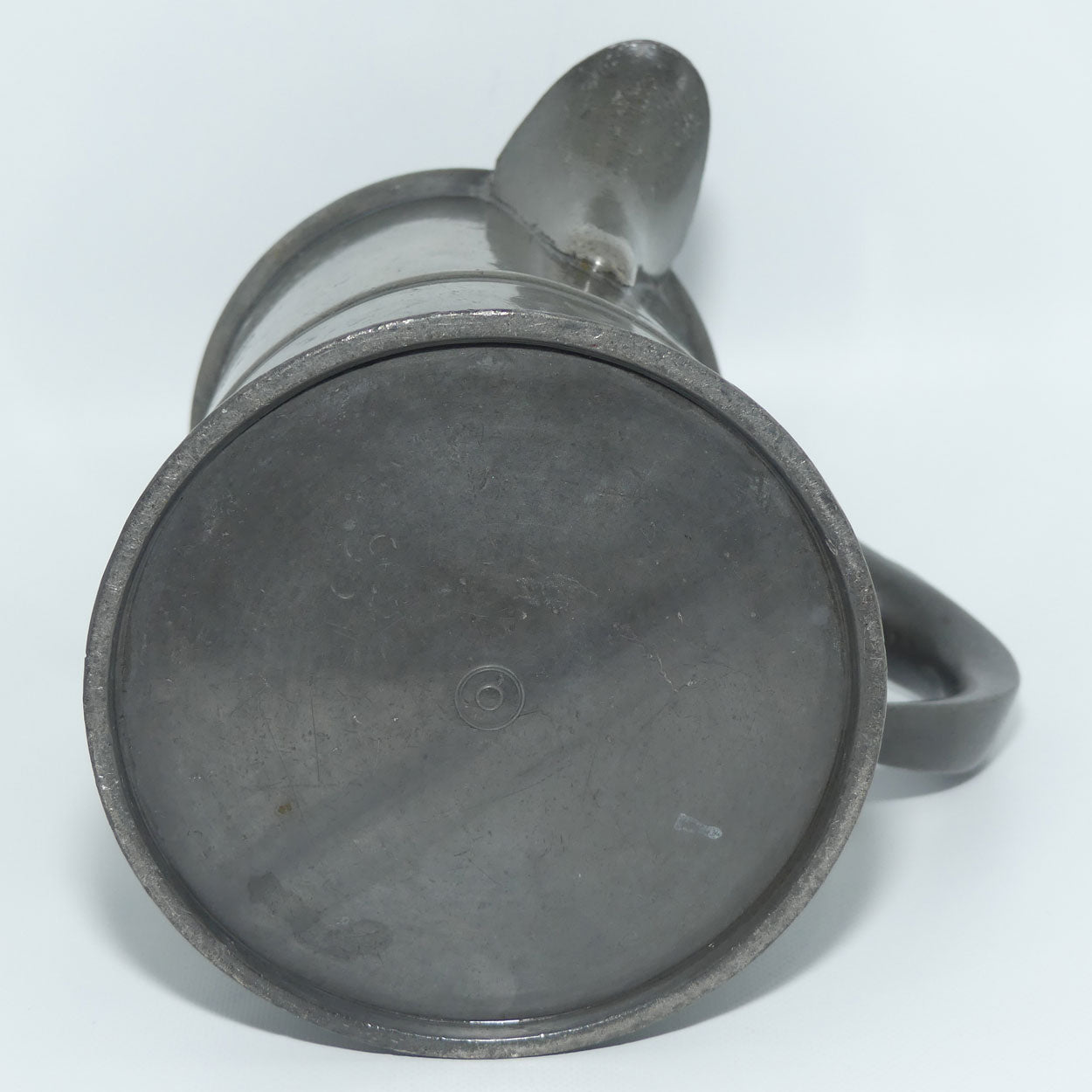 19th Century Pewter Quart Measure