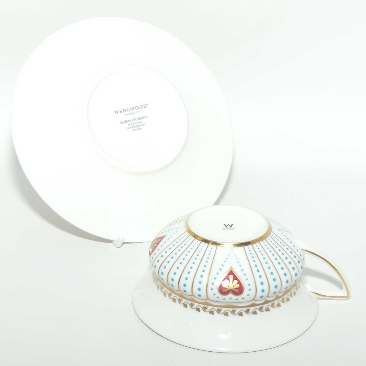 Wedgwood duo | Harlequin Collection | Queen of Hearts