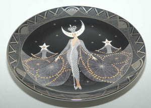 Royal Doulton for Franklin Mint plate | House of Erte | Queen of the Night