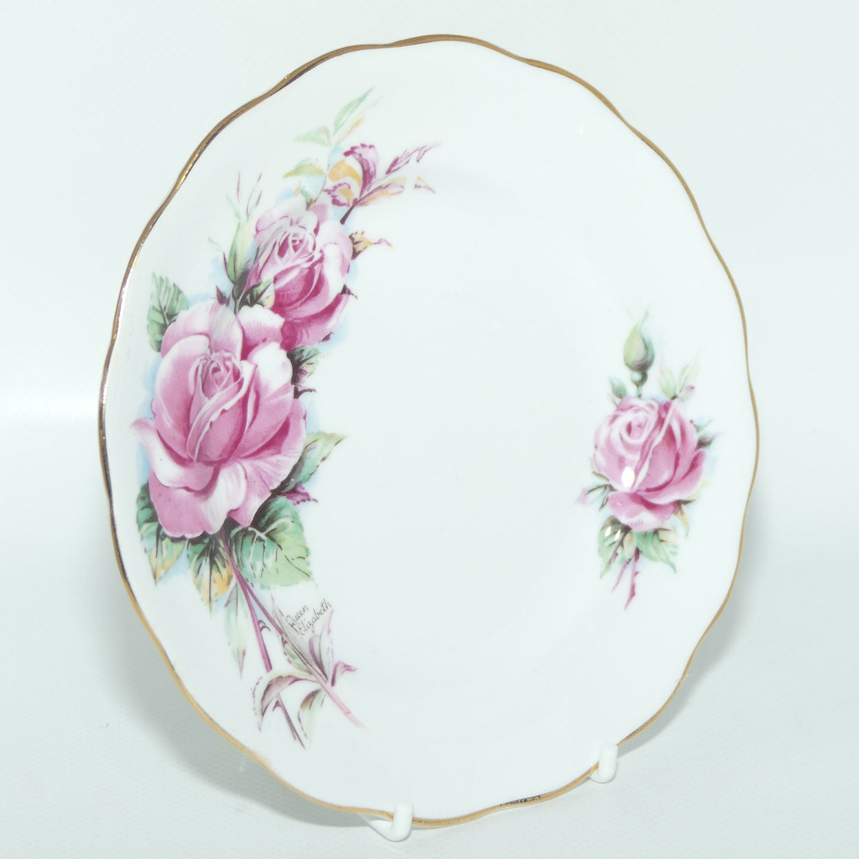 Royal Standard Queen Elizabeth pattern tea trio