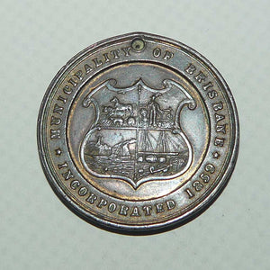 Queen Victoria 60th Year of Reign | 1837 - 1897 | Municipality of Brisbane medal