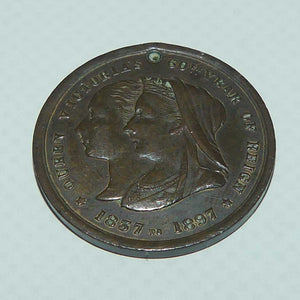 Queen Victoria 60th Year of Reign | 1837 - 1897 | Municipality of Brisbane medal