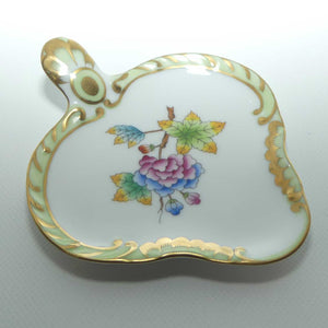 Herend Hungary Queen Victoria pattern | Clover shape Dish