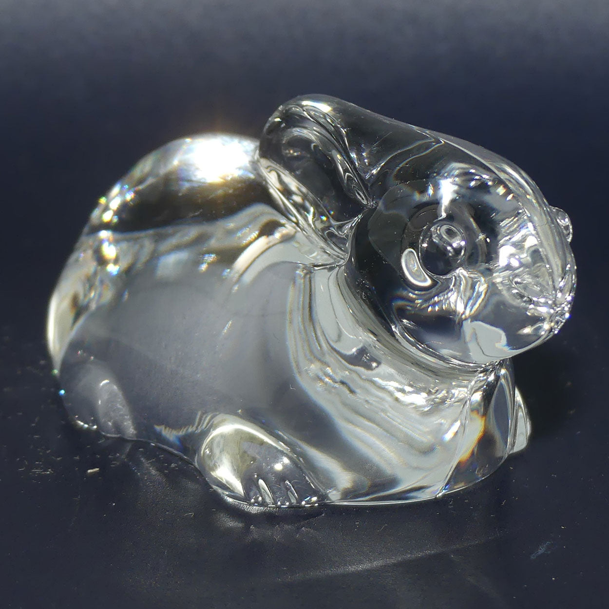 Villeroy and Boch Clear Crystal Bunny figure
