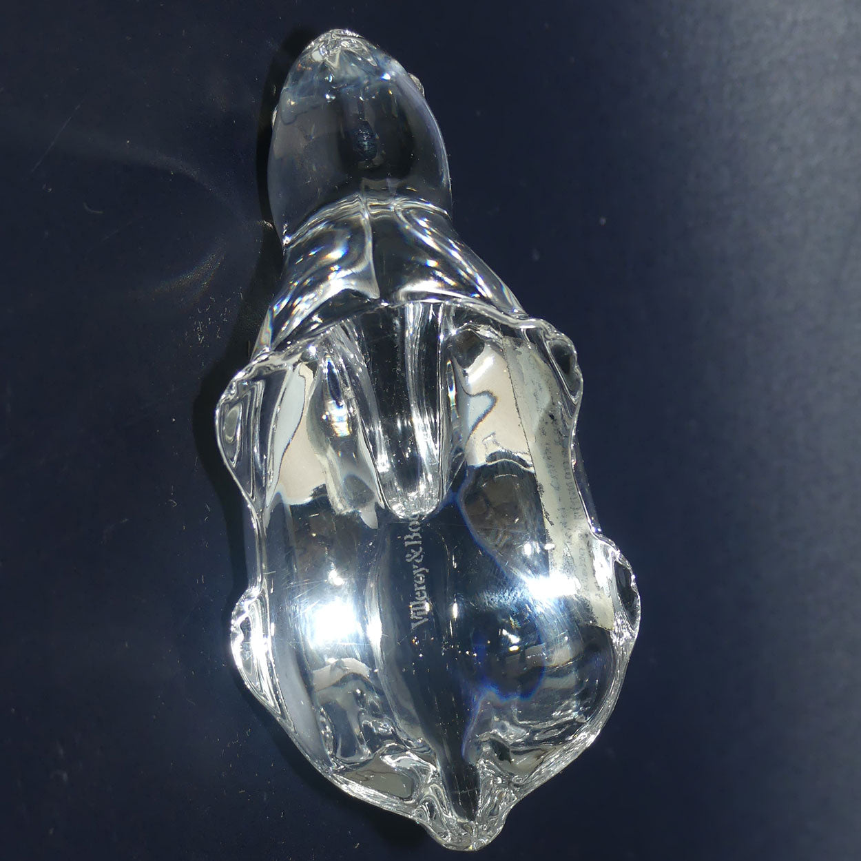 Villeroy and Boch Clear Crystal Bunny figure