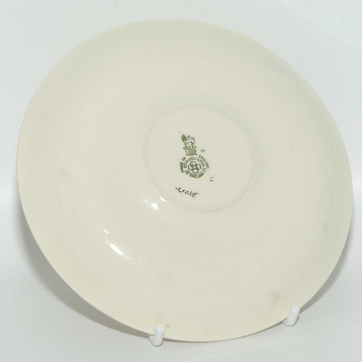 Royal Doulton Raby Rose trio D5533 | Square Plate