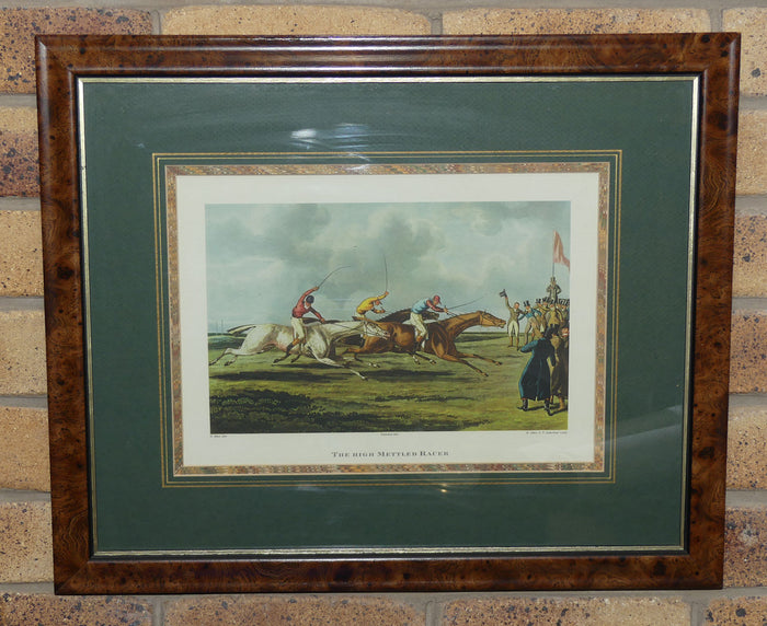 Antiquarian Print | The High Mettled Racer | H Alken