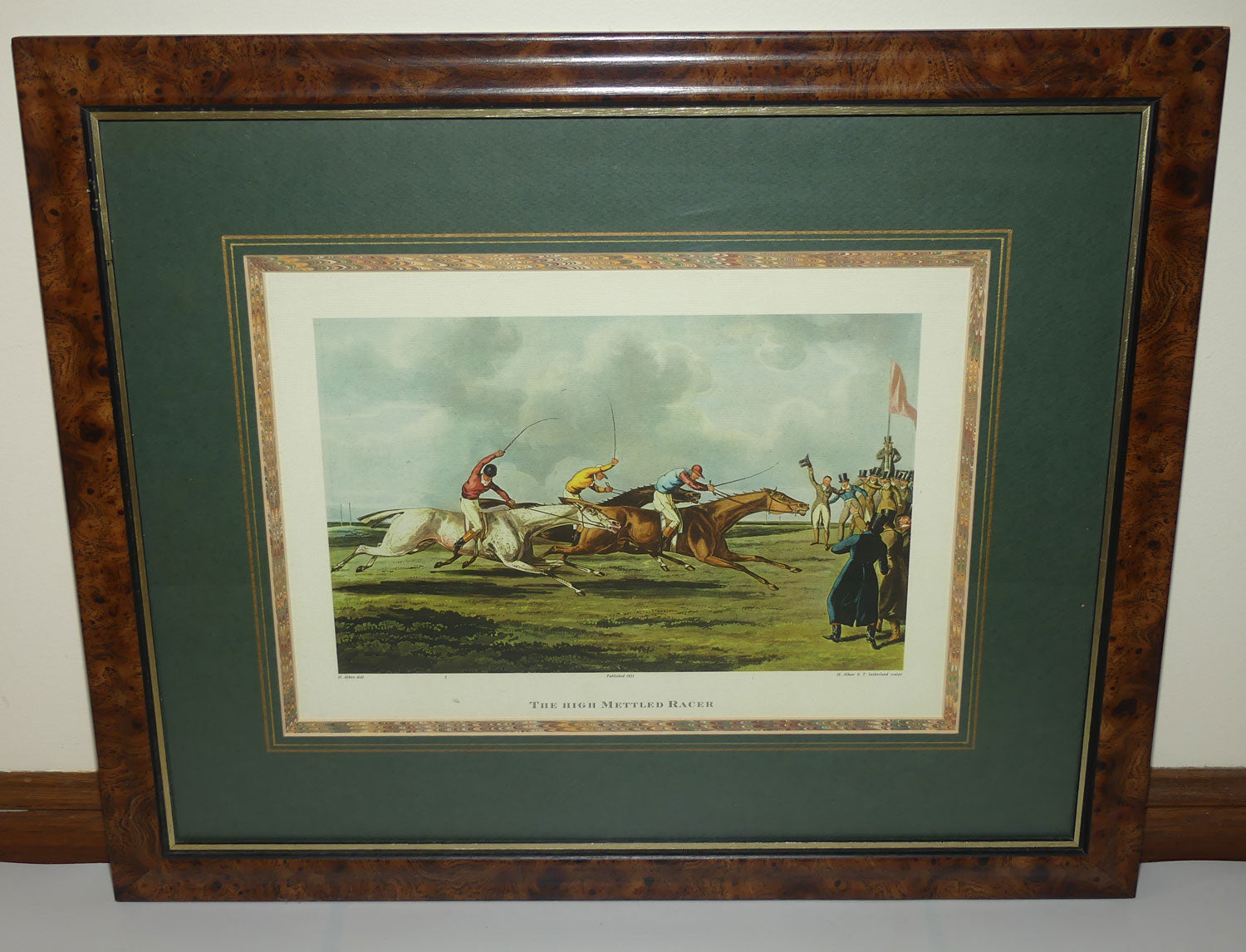 Antiquarian Print | The High Mettled Racer | H Alken