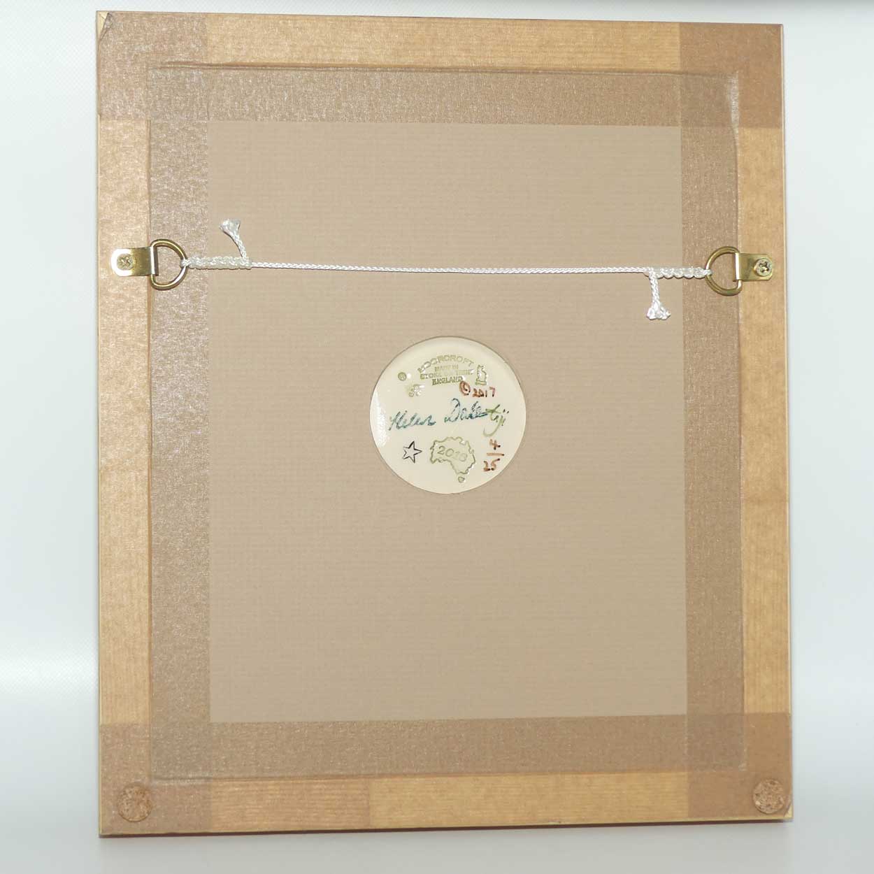 Moorcroft Rainbow Lorikeets Plaque | LE 4/25