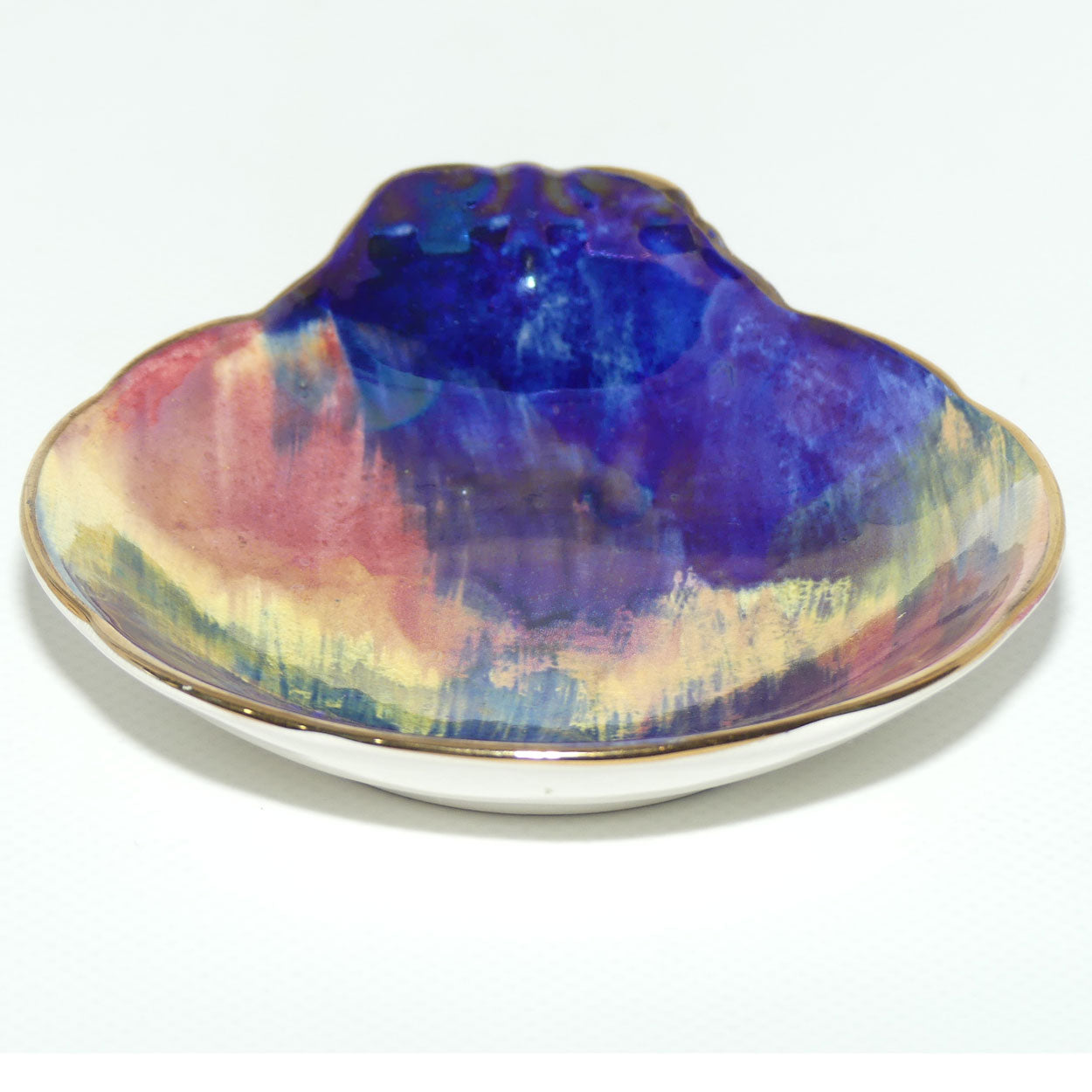 Maling small tab handle dish | Storm pattern