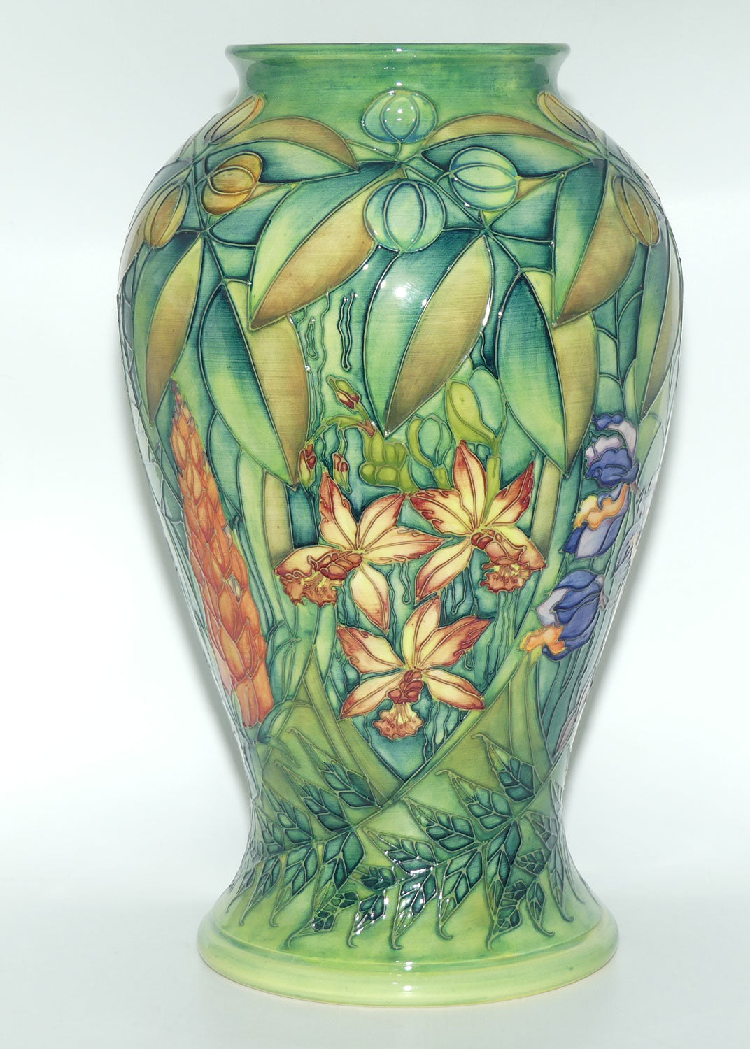 Moorcroft Rain Forest 95/16 vase | LE 85/150 | Cert