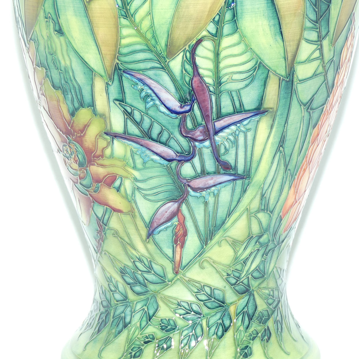 Moorcroft Rain Forest 95/16 vase | LE 85/150 | Cert