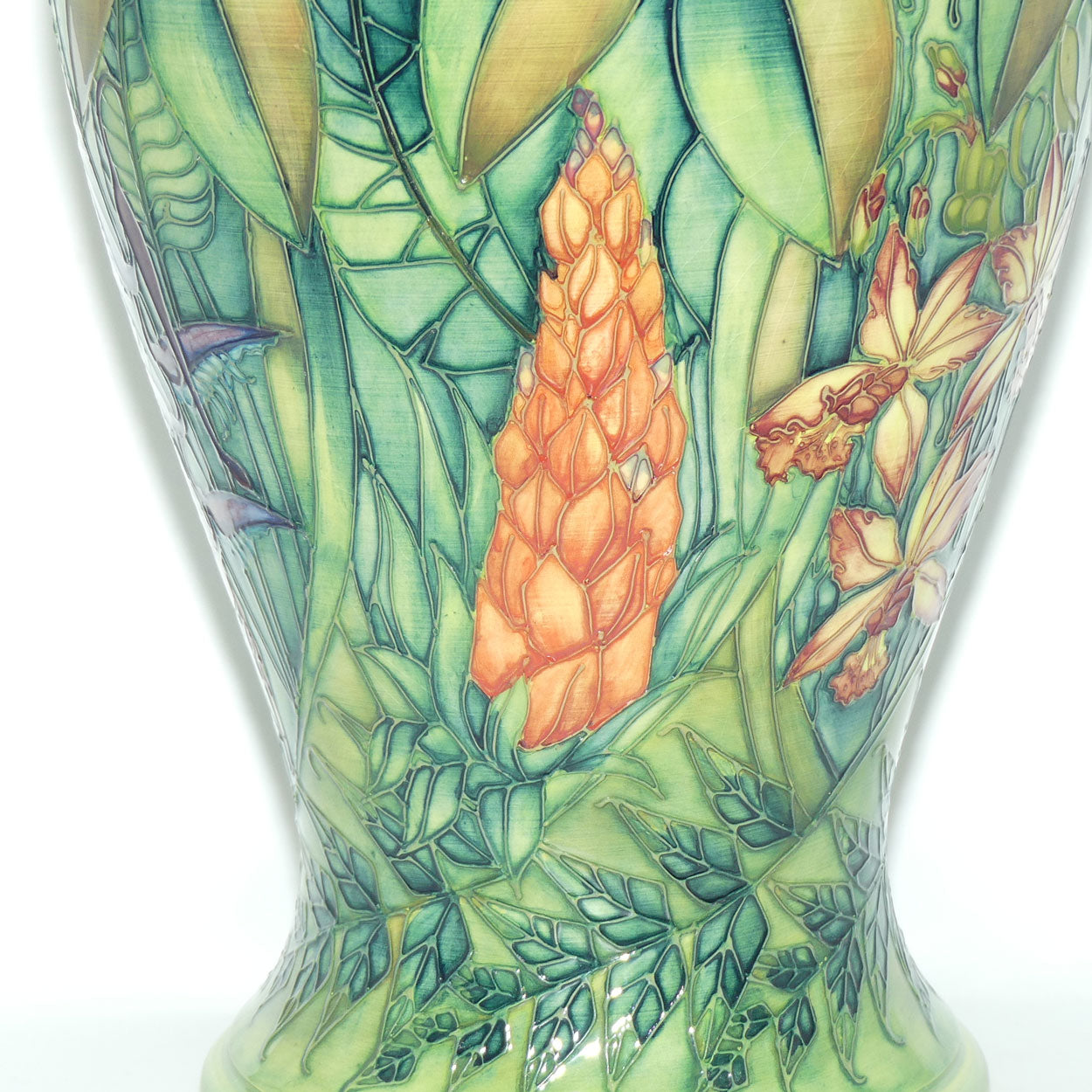 Moorcroft Rain Forest 95/16 vase | LE 85/150 | Cert