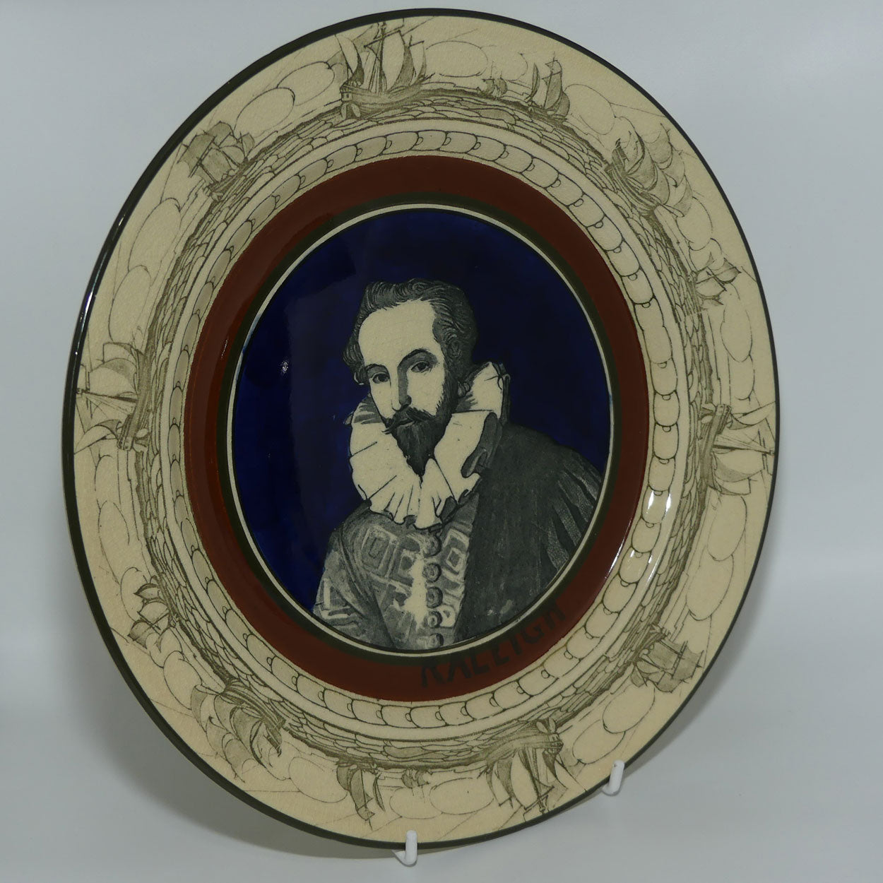 Royal Doulton Nautical History plate D2787 | Raleigh