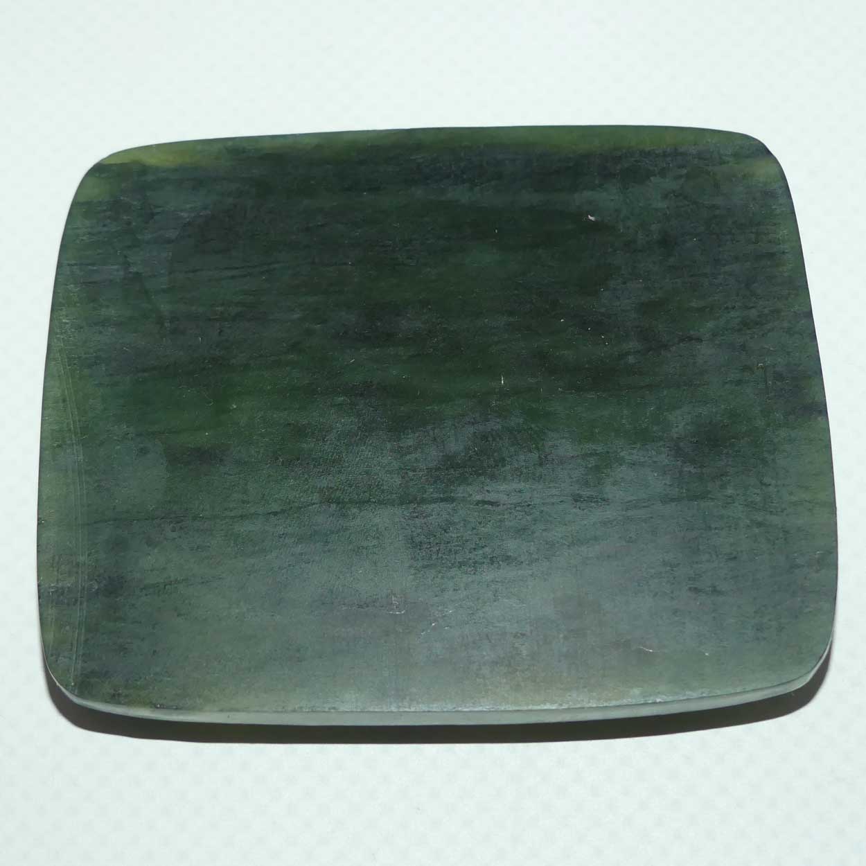 Nephrite Jade Carved panel | figural Rams Head