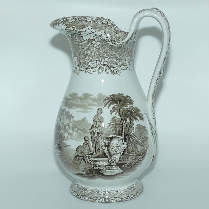 Fenton Potteries | W Baker and Co | Ravenna pattern large water jug