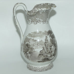 Fenton Potteries | W Baker and Co | Ravenna pattern large water jug