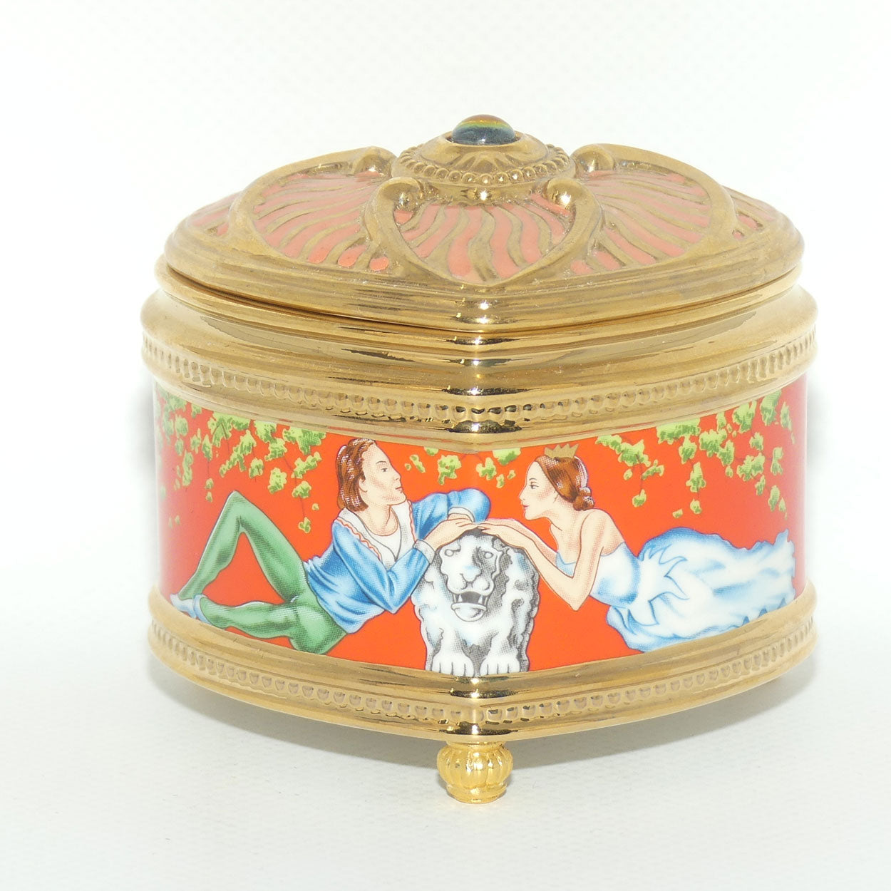 Franklin Mint | House of Faberge musical trinket box | Raymonda