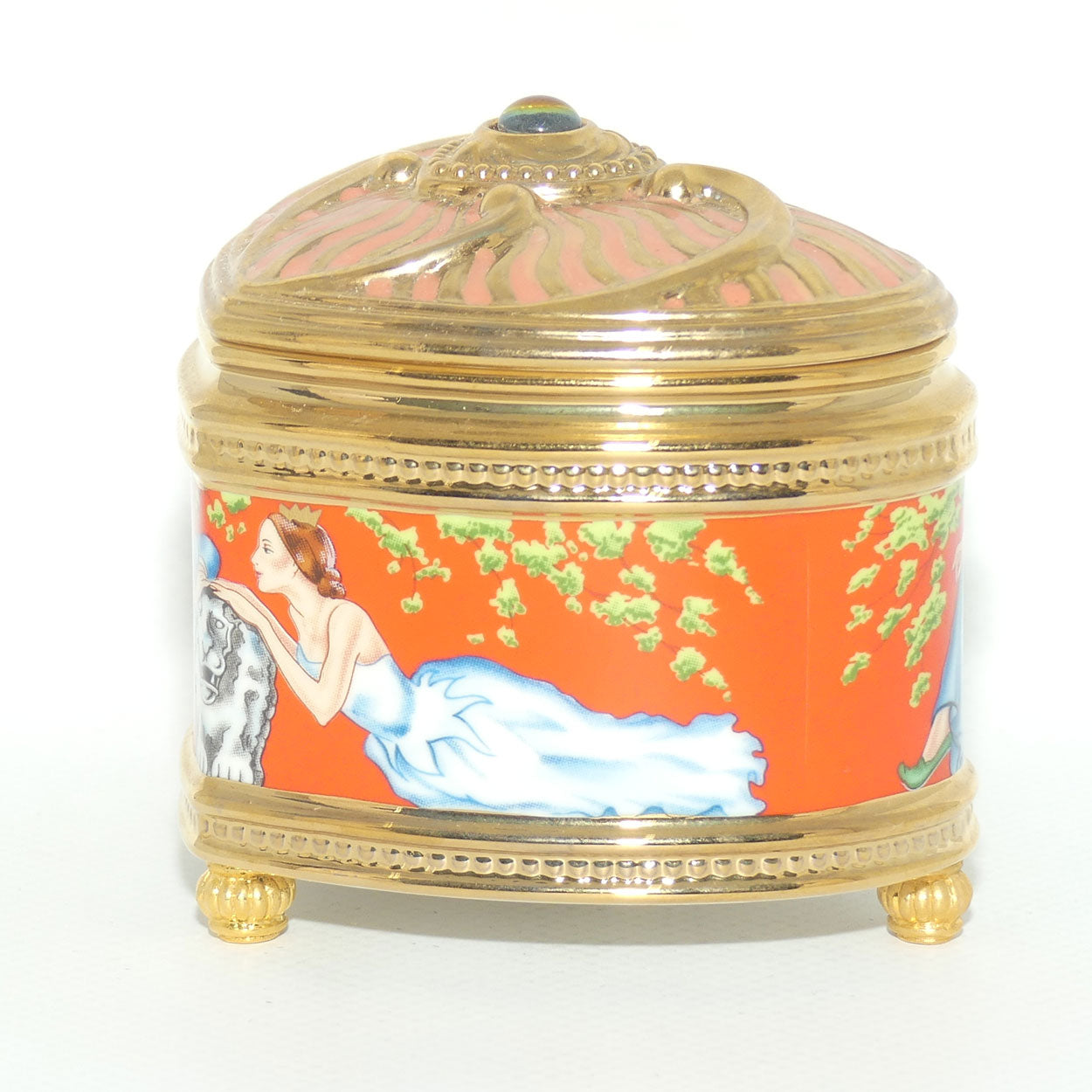 Franklin Mint | House of Faberge musical trinket box | Raymonda