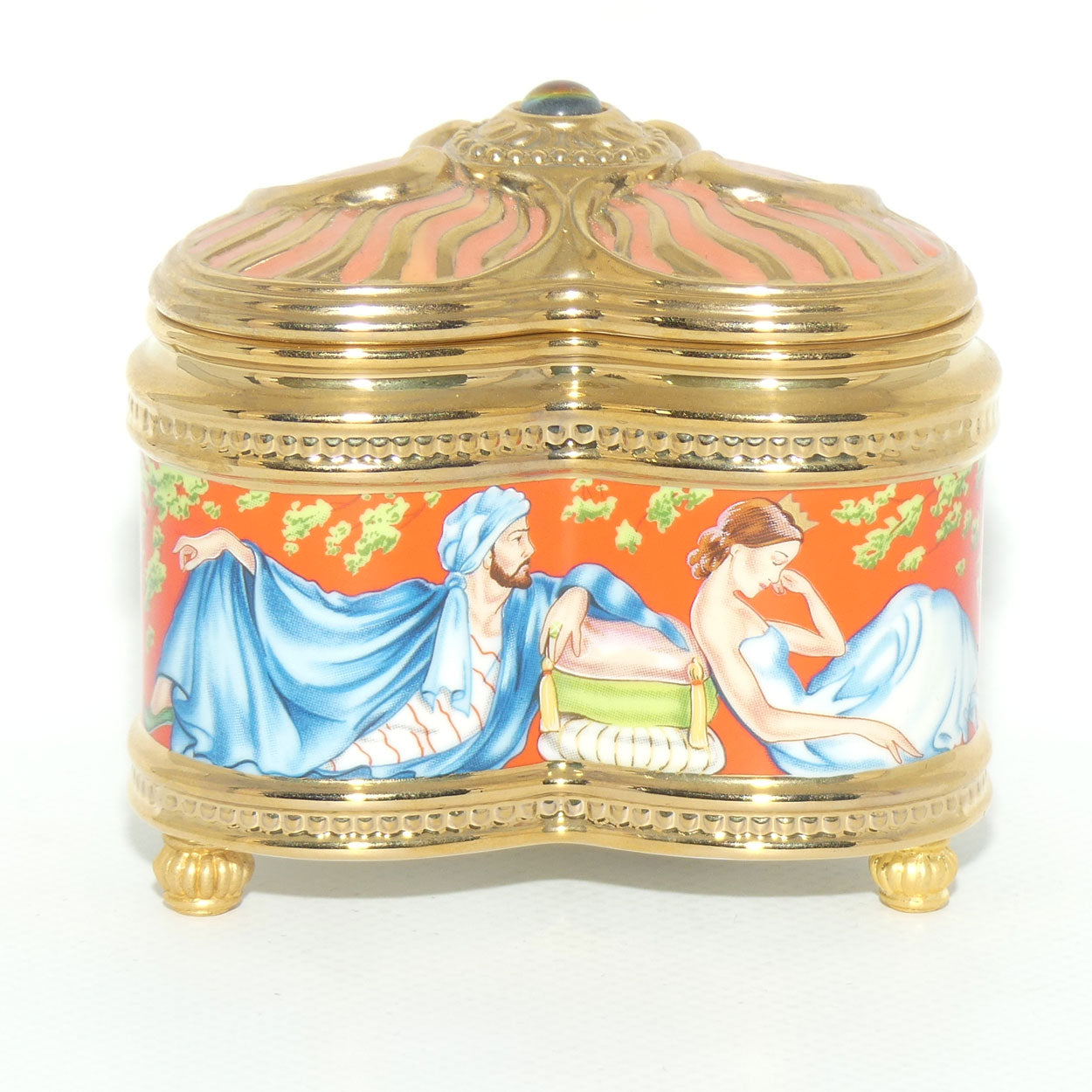 Franklin Mint | House of Faberge musical trinket box | Raymonda